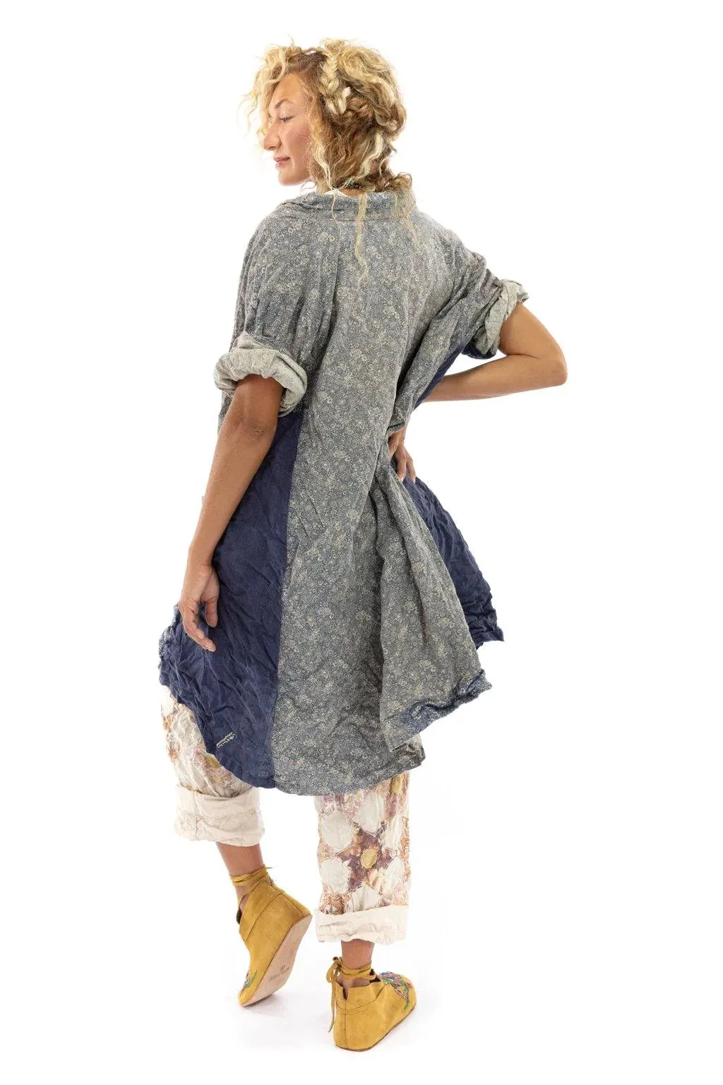 DRESS 772-FTHL-OS Johanna Smock Dress