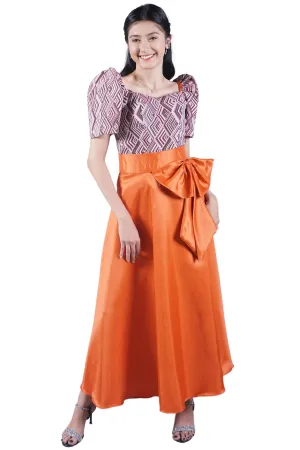 Ethnic Modern Elegante Filipiniana - Jenna JN43