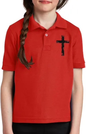 Girls Boys Golf Polo Shirts Youth Short Sleeve Athletic School Uniform Shirts Kids Quickdry Active Collared Oxford Shirts