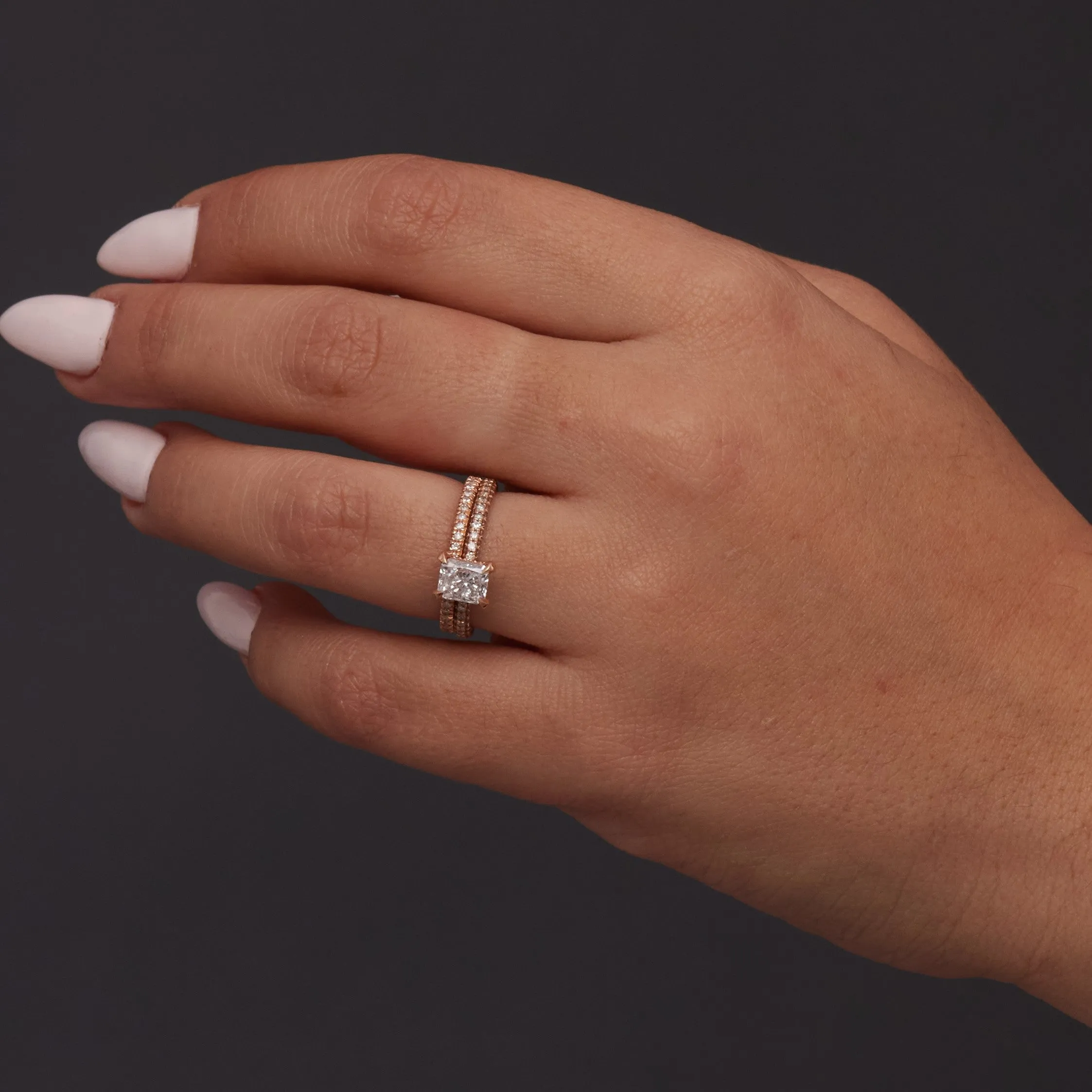 Sparks Eternity Natural Round cut Diamond Wedding Band