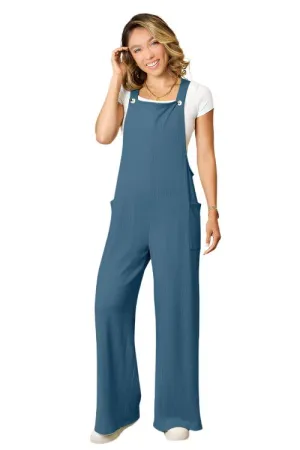 TEEK - Full Size Wide Strap Overalls