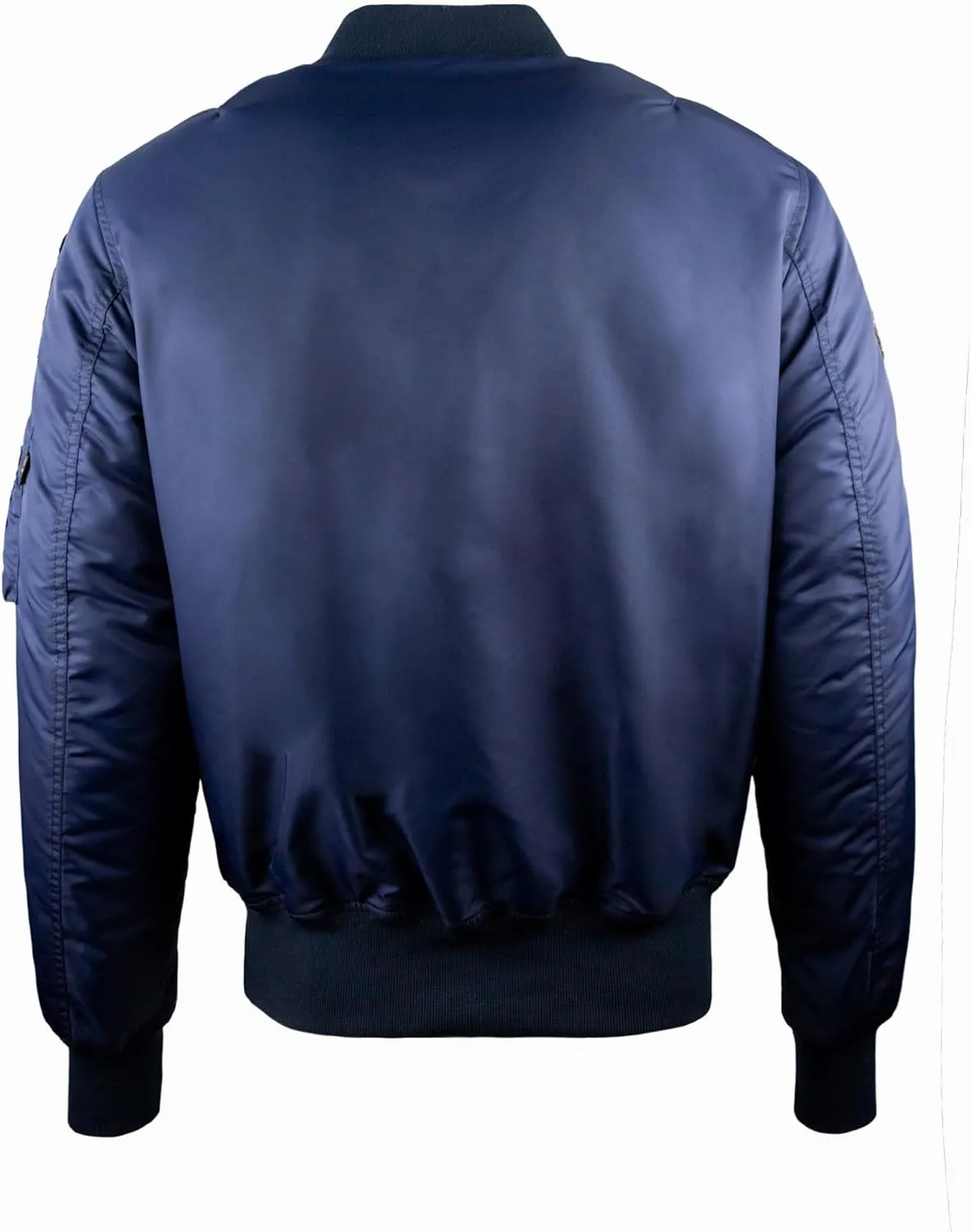 TOP GUN MA-1 Nylon Bomber Jacket with Patches
