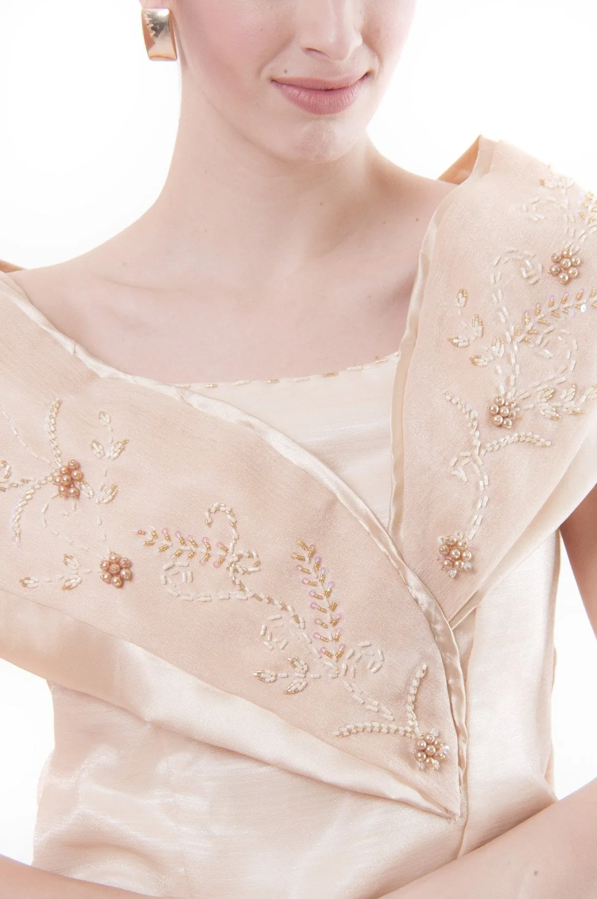 WD04 - MADE-TO-ORDER - Filipiniana Sided Gown