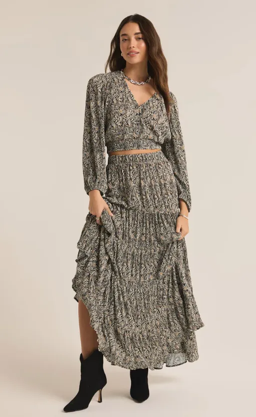 Z Supply Isidora Reva Block Crop Top